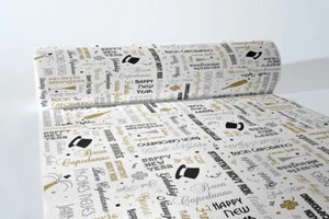 Tischläufer Bonne Année aus Linclass® Airlaid 40 cm x 24 m - Silvester - Bild 1 von 5