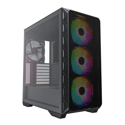 Montech AIR 903 MAX Tempered Glass ATX Mid-Tower Computer Case - Black - Image 1 of 4