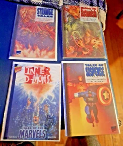 lot 4 Tales of Suspense, To Astonish, Strange, Marvels Graphic Novel Inner Demon - Picture 1 of 8