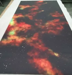 Alfombra de juego Orange Nebula/GripMat 36"" x 72"" (6x3) Star Wars X-Wing o Armada - Imagen 1 de 6