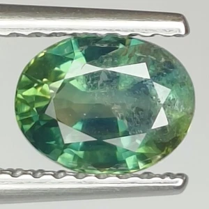 💕100% NATURAL 1.40Cts BEAUTIFUL SUPERB GREEN TEAL SAPPHIRE. - Picture 1 of 10