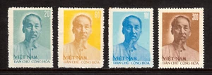VIETNAM — SCOTT 54-57 — 1957 HO CHI MINH SET — MNGAI — SCV $20 - Imagen 1 de 2