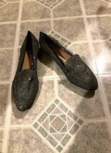 ZAPATOS MOCASINES J.CREW COLLINS GLITTER TALLA 10M GLITTER MULTI - Imagen 1 de 5