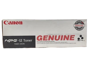 Canon NPG-12 F42-1612-700 Tonerkassette Schwarz - Drucker NP-6085 NP-6285 - Bild 1 von 2