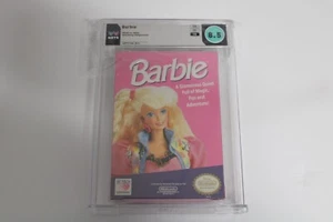 Barbie Nintendo NES WATA Graded 8.5 CIB MIB NOT VGA CGC RARE - Picture 1 of 2