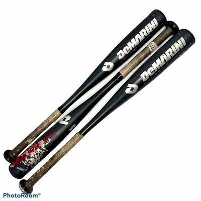 Тренеры лот из 3 DeMarini VDT14 молодежи T-мяч бейсбольная бита 25/13 (-12) 2 1/4" - Изображение 1 из 4