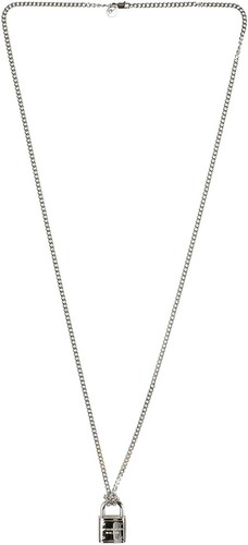 Collana donna Michael Kors argento taglia unica MKJ3490040 nuova con etichetta