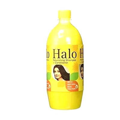 2x Botellas Champú Nutritivo Halo Natural HAIR + Acondicionador Envío Rápido USPS Foto 1 de 4