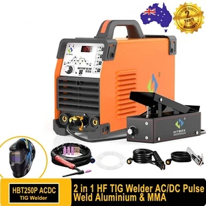 200AMP Aluminum HF TIG AC DC Pulse TIG Welding Machine Inverter TIG Welder 230V - Picture 1 of 17