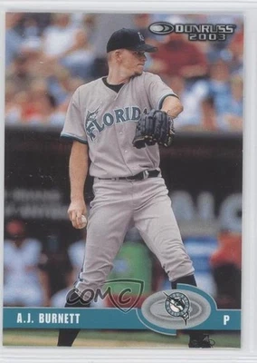2003 Donruss AJ Burnett #283 - Image 1 of 2