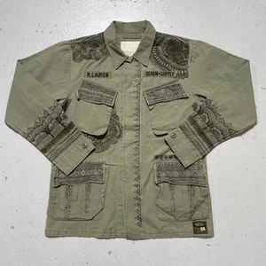 Denim & Supply Ralph Lauren Vietnam US Military Combat Army Jacket Pattern L - Picture 1 of 11