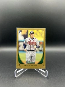 Freddie Freeman 2011 Bowman Gold Rookie RC Braves Los Angeles Dodgers - Imagen 1 de 2