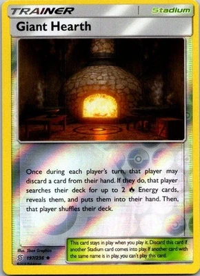 Giant Hearth 197/236 Reverse Holo Uncommon SM - Unified Minds NM - Image 1 of 2