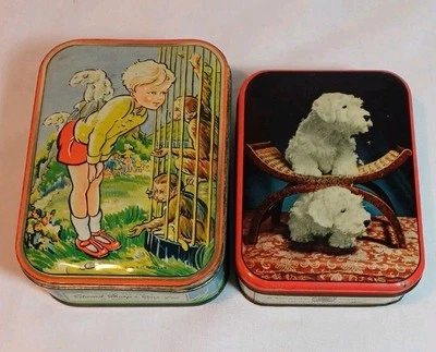 Vintage Tins 2 Vintage Sweet  Tins By Edward Sharp & Sons Ltd Of Maidstone Kent - Image 1 of 4