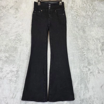 American Eagle Jeans Womens 000 Short Super High-Rise Flare Dream Stretch New - Image 1 of 4