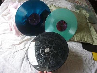 TOOL FEAR INOCULUM 3 LP LTD  ETCHED VINYL 3XLP 2023 TEAL COKE BOTTLE POSTER - Image 1 of 4