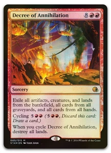 Decree of Annihilation #5 (Foil) (NM) From the Vault: Annihilation V14 Magic MTG - Picture 1 of 2