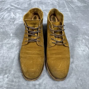 FRYE Men's Holden Chukka Boot | Mustard | Men’s Size 9 1/2 D | Made In Mexico - Picture 1 of 8