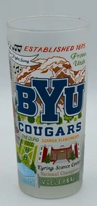 Brigham Young University Collegiate Drinking Glass - Picture 1 of 5