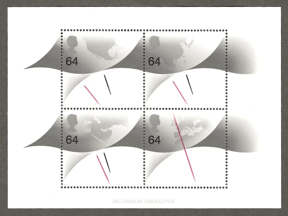GB - MINIATURE SHEET - 1999 - MILLENIUM TIMEKEEPER - UNMOUNTED MINT [948 - Image 1 of 1