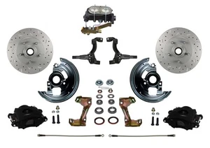 Leed Brakes BFC1006-3A1X Front Disc Brake Kit w/Stock Height Spindles GM Chevy I - Picture 1 of 7