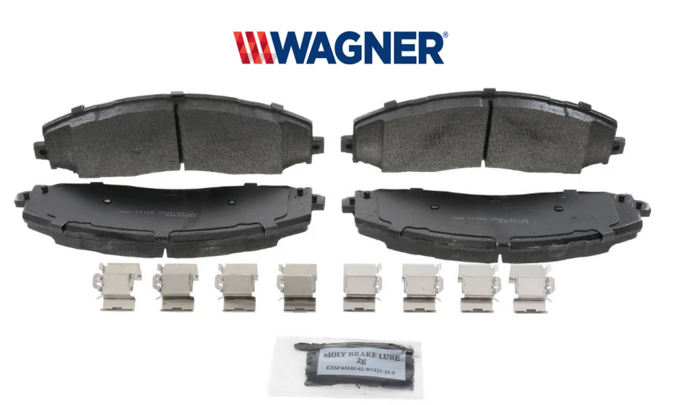 1 Disc Brake Pad Set Severe Duty WAGNER Front for FORD F250 F350 F450 Super Duty - Image 1 of 4