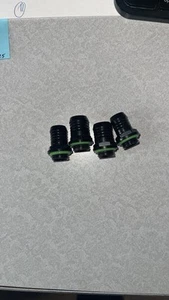 Raccord Bitspower Premium G1/4" haut débit 7/16" - Finition noire mate (quantité 4) - Photo 1/3