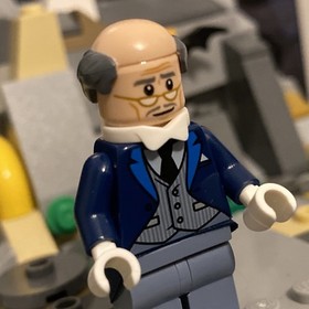 Lego ALFRED PENNYWORTH Batman Movie Minifigure Of Set 70909 Super Heroes B7 9