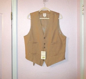 Traje Chaleco Murano Baird McNutt de Lino para Hombres Talla L Chaleco Bolsillos Ajustables Nuevo con Etiquetas - Imagen 1 de 11
