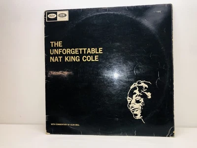 The Unforgettable Nat King Cole Vintage Vinyl Record — 第 1/4 张图片