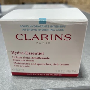 Clarins Hydra-Essentiel Rich Cream for Very dry skin 1.8oz NIB - Picture 1 of 6