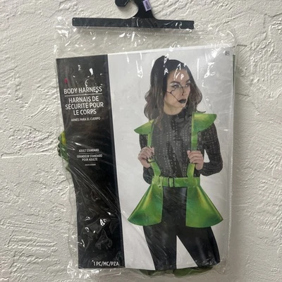 Arnés Corporal Cyberpunk Verde Halloween Adulto Disfraz HALLOWEEN 2025 Foto 1 de 4