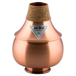 Jo-Ral TPT-2C Trumpet Aluminum/Copper Bubble Mute - Picture 1 of 3