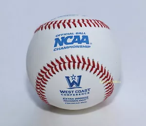 RAWLINGS OFFICIAL NCAA WEST COAST CONFERENCE BASEBALL FLAT SEAM - OLD LOGO - Picture 1 of 1