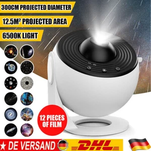 LED Sternenhimmel Projektor Galaxy Nachtlicht Nebula Star Erde Planetarium Lamp - Bild 1 von 24