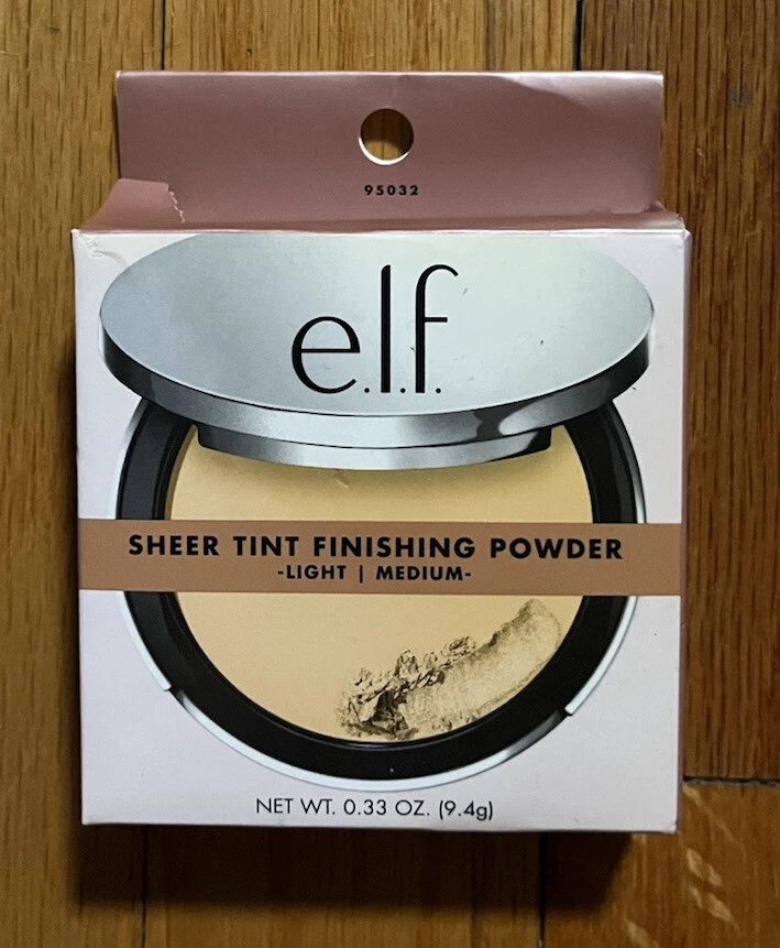 e.l.f. Beautifully Bare Sheer Tint Finishing Powder Setting Powder Light/Medium - Image 1 of 4