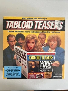Vintage Tabloid Teasers Unopened Board Game 1991 Pressman Toy Corporation - Picture 1 of 5