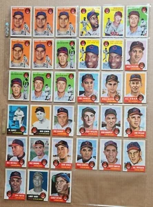 (33) CLEVELAND INDIANS Archives "The Ultimate 1953 & '54 Series" Reprint  - Picture 1 of 2