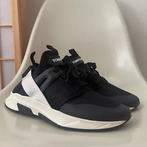 TOM FORD Neopreno Gamuza Malla Jago Entrenador Tenis Talla 10 J1100T $1100 NUEVO - Imagen 1 de 11