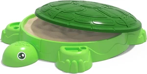 Turtle Sandbox with Lid for Toddlers 3-5, Sand Box Toys with Cover Suit for S... - Picture 1 of 7