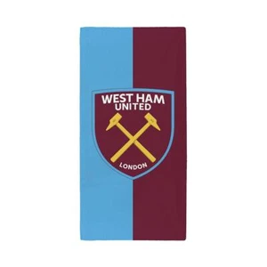 West Ham United Towel Bath Beach Pool 100% Cotton Football Club 70cm x 140cm - Picture 1 of 1