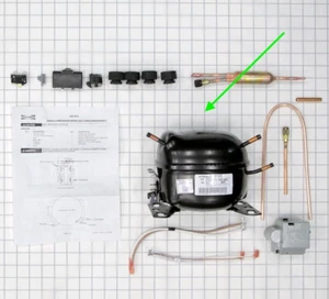 SubZero Sub Zero Sub-Zero 501R 511 532 Refrigerator Compressor Kit Original Part - Bild 1 von 3