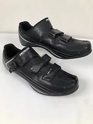 Specialized Mens Size 14.5 US Black Elite TR Cycling Bike Sneakers Shoes - Image 1 of 4