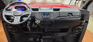 2018 - 2024 Polaris Ranger XP 1000 / 1000 Radio Dash Mount / Speaker Mounts - Foto 1 di 6