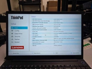 Lenovo ThinkPad E15 Gen 2 15,6" TOUCHSCREEN 20TD COMPLETO LCD #812 QUANTITÀ DISPONIBILI - Foto 1 di 2