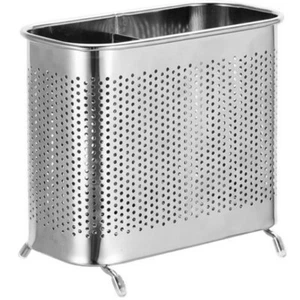 Stainless Steel Chopstick Organizer Utensil Container Spoon Draining Holder - Picture 1 of 12