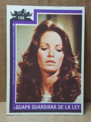 Tarjeta coleccionable 1977 Topps Mexican Charlie's Angels #156 en estado bastante bueno/casi nuevo Foto 1 de 4