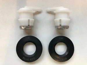 JEEP CJ JEEP WRANGLER YJ EMISSION ROLLOVER CHECK VALVES AND GROMMETS PAIR NEW! ! - Picture 1 of 1