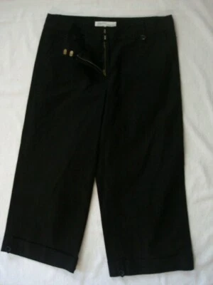 Pantalones GENERA, Capri, negros, talla 8, nuevos con etiquetas  Foto 1 de 4