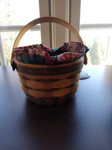 VTG 2000 Royce Craft Ohio USA Handmade basket Cover